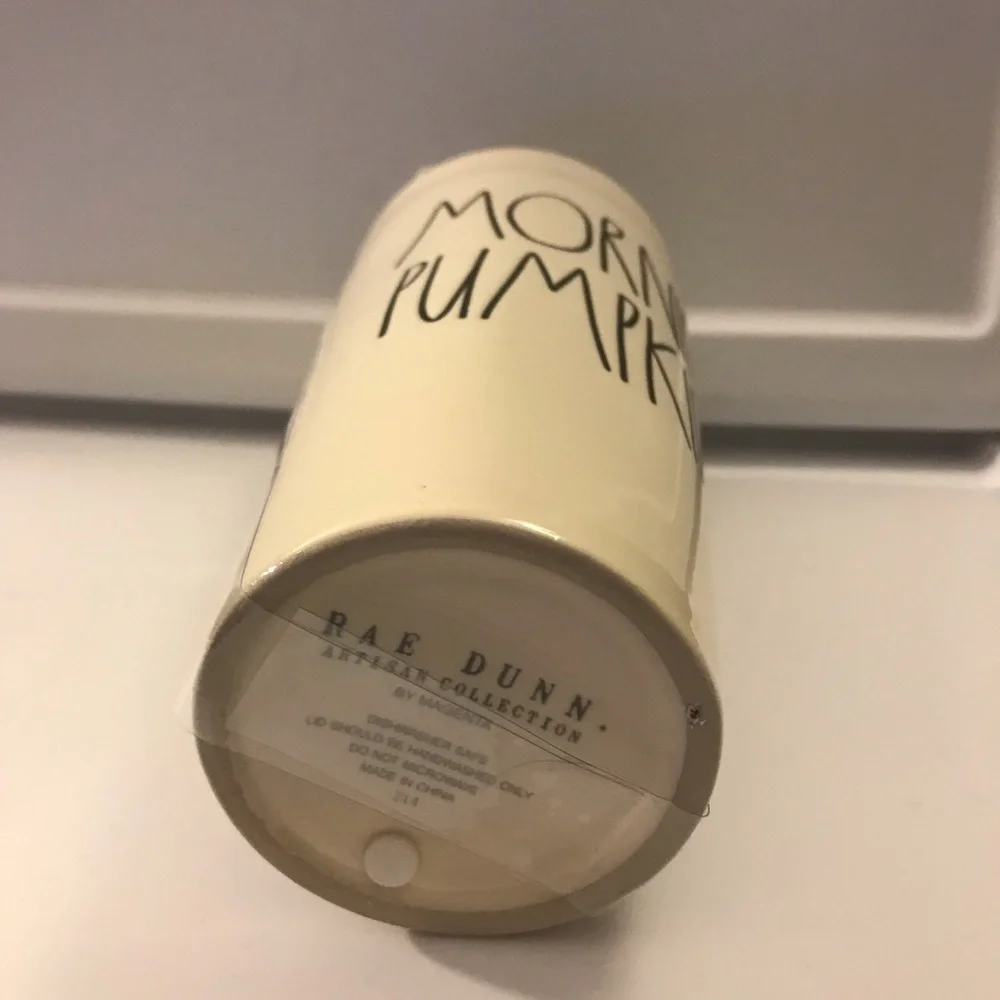 Rae Dunn Mornin’ Pumpkin Tumbler